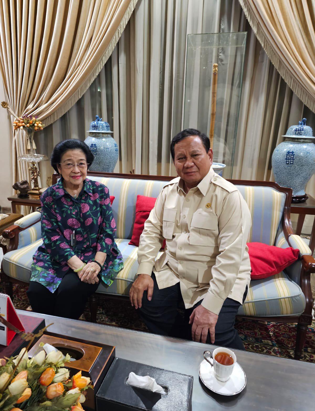 Pertemuan Mega dan Prabowo
