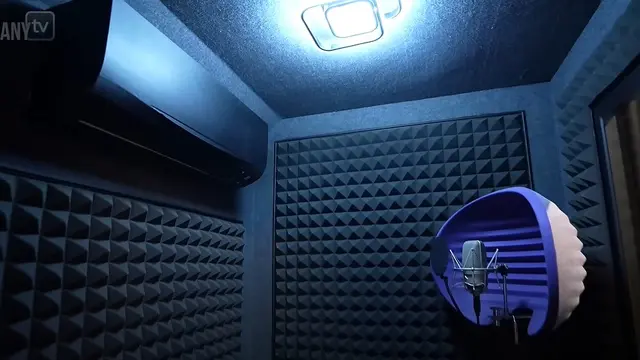Potret studio recording di rumah mewah BCL (Sumber: YouTube/Taulany TV)