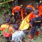 Tim SAR gabungan berhasil menemukan orang yang hilang saat mencari kelapa di Banyumas. (Foto: Liputan6.com/istimewa)