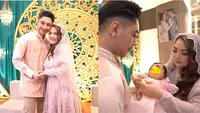 Momen akikah anak Siti Badriah dan Krisjiana. (Sumber: YouTube/Sibad Krisjiana)