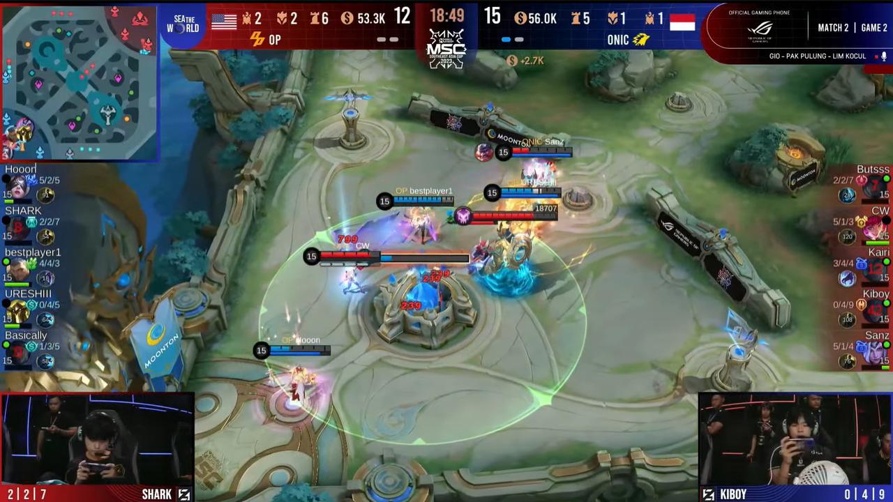 Hasil MSC 2023 Mobile Legends Hari Ini: Onic Esports Taklukkan Outplay dalam Pertarungan Sengit