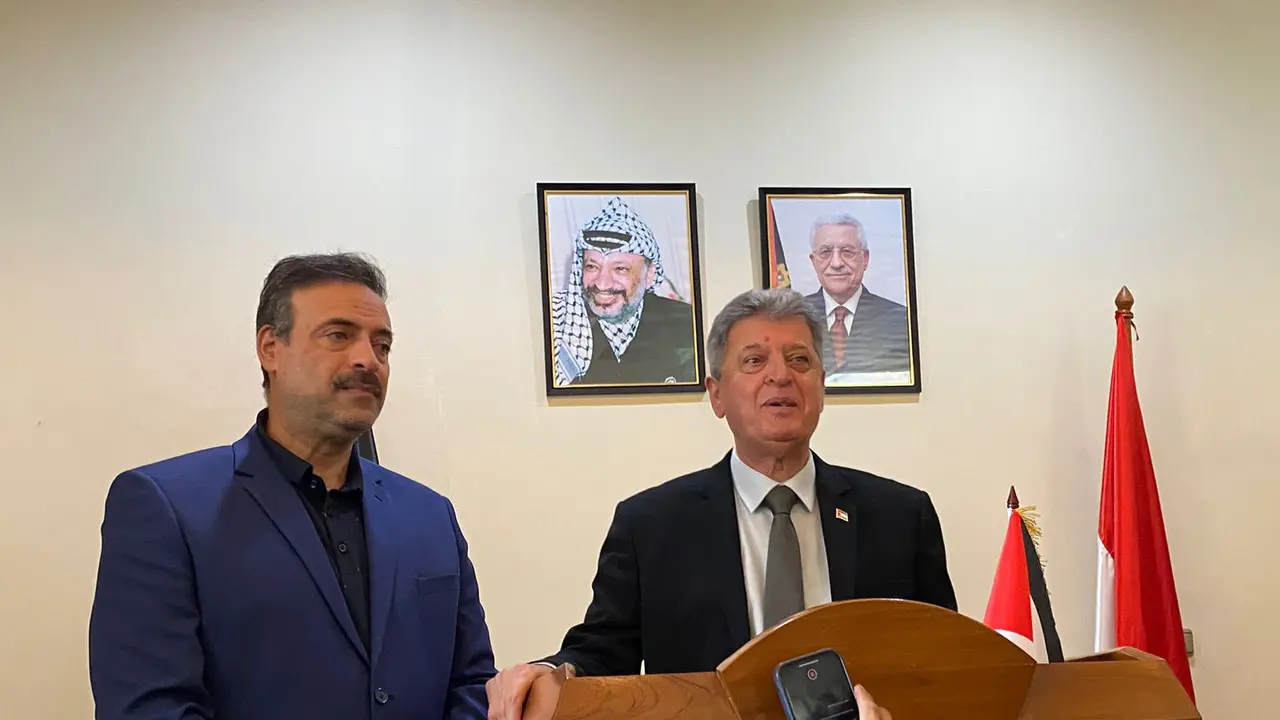Duta Besar Zuhair Al Shun mengatakan, Palestina harus kuat demi kemerdekaan di tengah situasi dan serangan dari Israel (Liputan6.com/Teddy Tri Setio Berty).