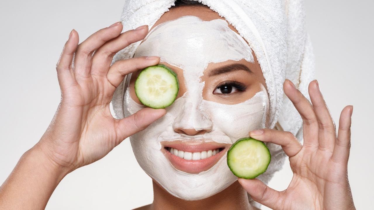 Ilustrasi Masker Timun