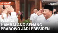 Kata Warga Hambalang Soal Prabowo Subianto