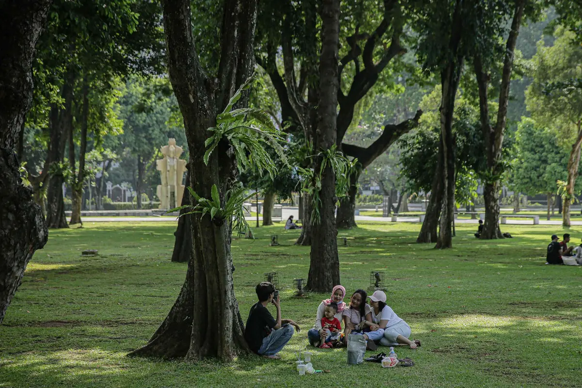 Jakarta PPKM Level 2, Lapangan Banteng Dibuka Kembali