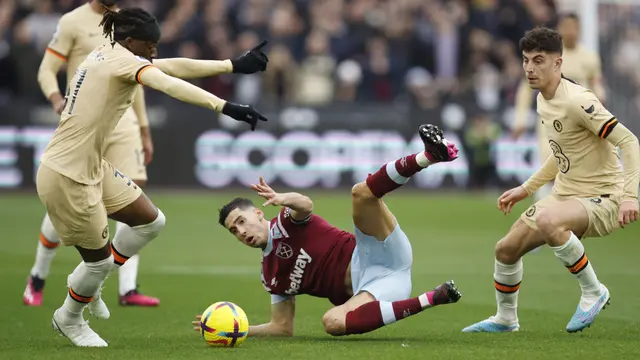 Foto: Arsenal dan Chelsea Kompak Bermain Imbang di Liga Inggris
