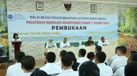 Sebanyak 576 peserta mengikuti pelatihan berbasis Kompetensi tahap I tahun 2018 yang digelar BBPLK Bekasi.