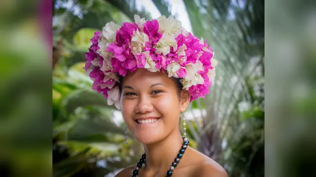 Ilustrasi wanita Polinesia. (Sumber Pixabay)