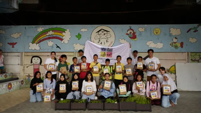 Lewat Feeding Hands, Ini Cara Tiga Siswa SMA Perangi Food Waste (Foto: Istimewa)