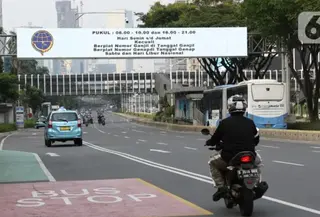 Ganjil genap Jakarta, Kamis (26/9/2024). (Liputan6.com/Helmi Fithriansyah)