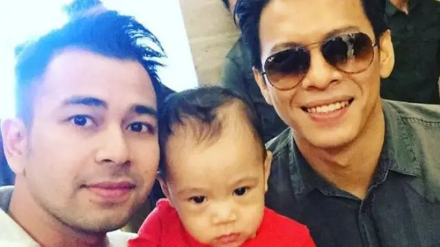 Rafathar, Raffi Ahmad, dan Ariel Noah