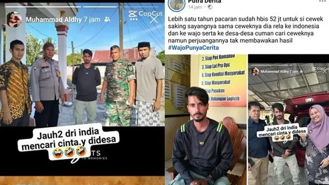 Pria India Ini Nekat ke Sulawesi Demi Melamar Kekasih, Malah Ditolak Calon Mertua