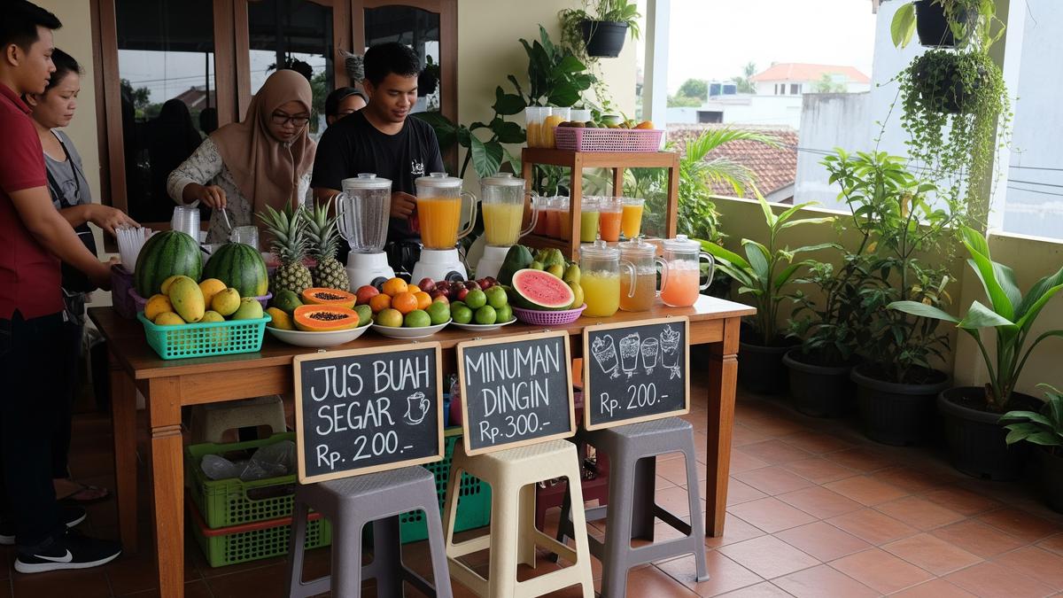 Ide Jualan di Teras Rumah Kecil Tanpa Bangun Kios yang Praktis dan Menguntungkan