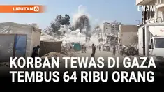 Kementerian Kesehatan Gaza melaporkan korban tewas akibat serangan Israel kini mencapai 64.300 jiwa, sementara 162 ribu orang lainnya luka-luka sejak perang pertama kali terjadi pada 7 Oktober 2023.