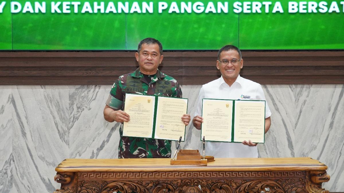 Pupuk Indonesia Gandeng PTPN I dan TNI AD Optimalisasi Lahan Tidur
