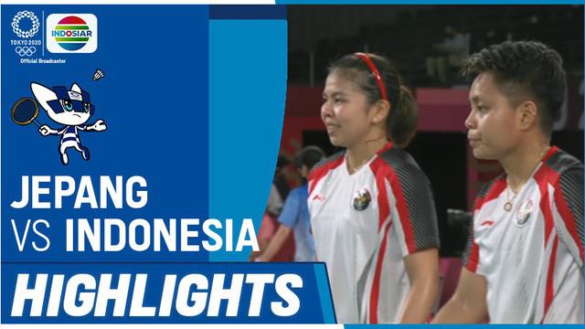 Berita video ganda putri Indonesia, Greysia Polii / Apriyani Rahayu tak terkalahkan di Grup A bulutangkis Olimpiade Tokyo 2020 setelah menaklukkan unggulan pertama nomor tersebut asal Jepang, Selasa (27/7/2021) pagi hari WIB.
