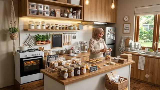 Inspirasi Sudut Rumah Jadi Tempat Usaha