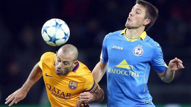 BATE Borisov vs Barcelona