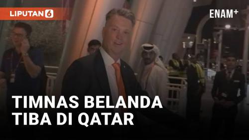 VIDEO: Timnas Belanda Mendarat di Doha Jelang Piala Dunia 2022