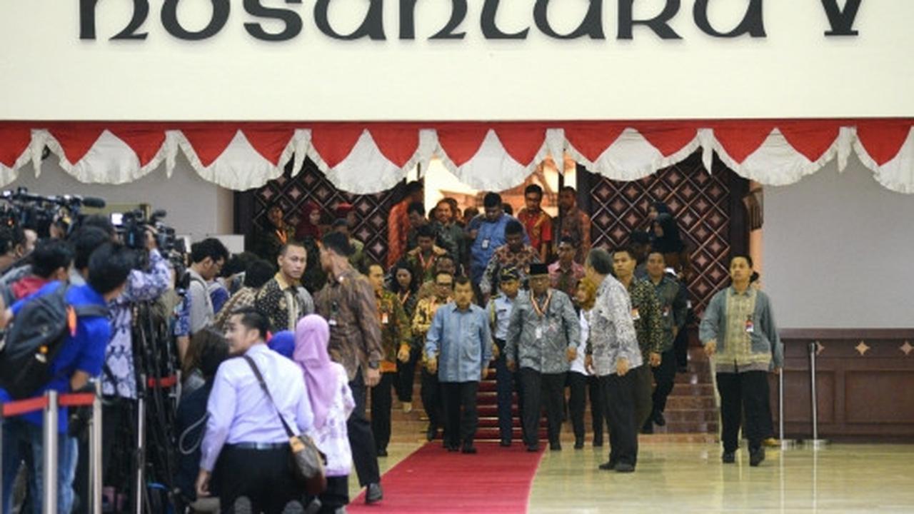 Pukul gong, Wapres JK buka Konferensi Nasional Pemberantasan Korupsi