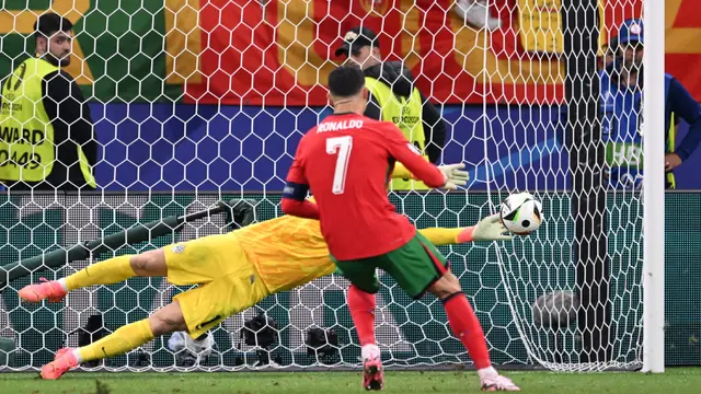 Ekspresi Cristiano Ronaldo saat Gagal Eksekusi Penalti