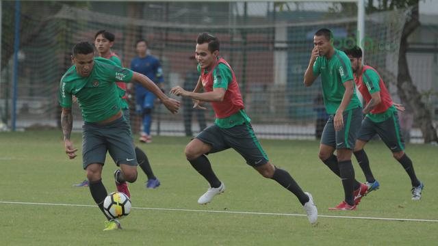 Timnas Indonesia U-23, Sesi Latiahn Timnas U-23, Bola.com
