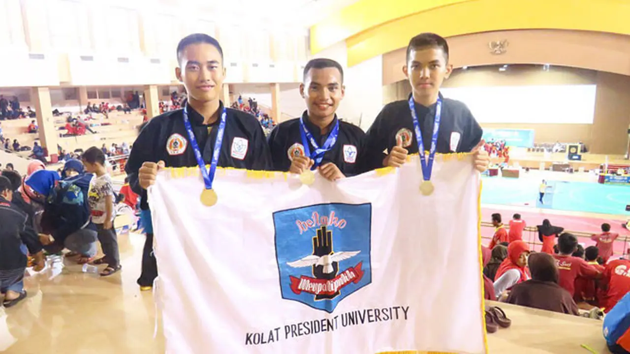 Pesilat President University Berjaya di YKTC 2 2017