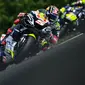 Pembalap Avintia Ducati, Johann Zarco, saat berkasi pada balapan MotoGP Republik Ceska di Sirkuit Brno, Minggu (9/8/2020). Brad Binder menjadi yang tercepat dengan catatan waktu 41 menit 38,764 detik. (AFP/Joe Klamar)