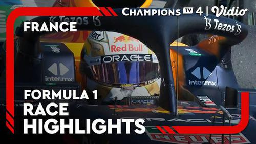 VIDEO: Max Verstappen Raih Gelar Juara, Ini Momen-Momen Seru yang Terjadi di F1 GP Prancis 2022