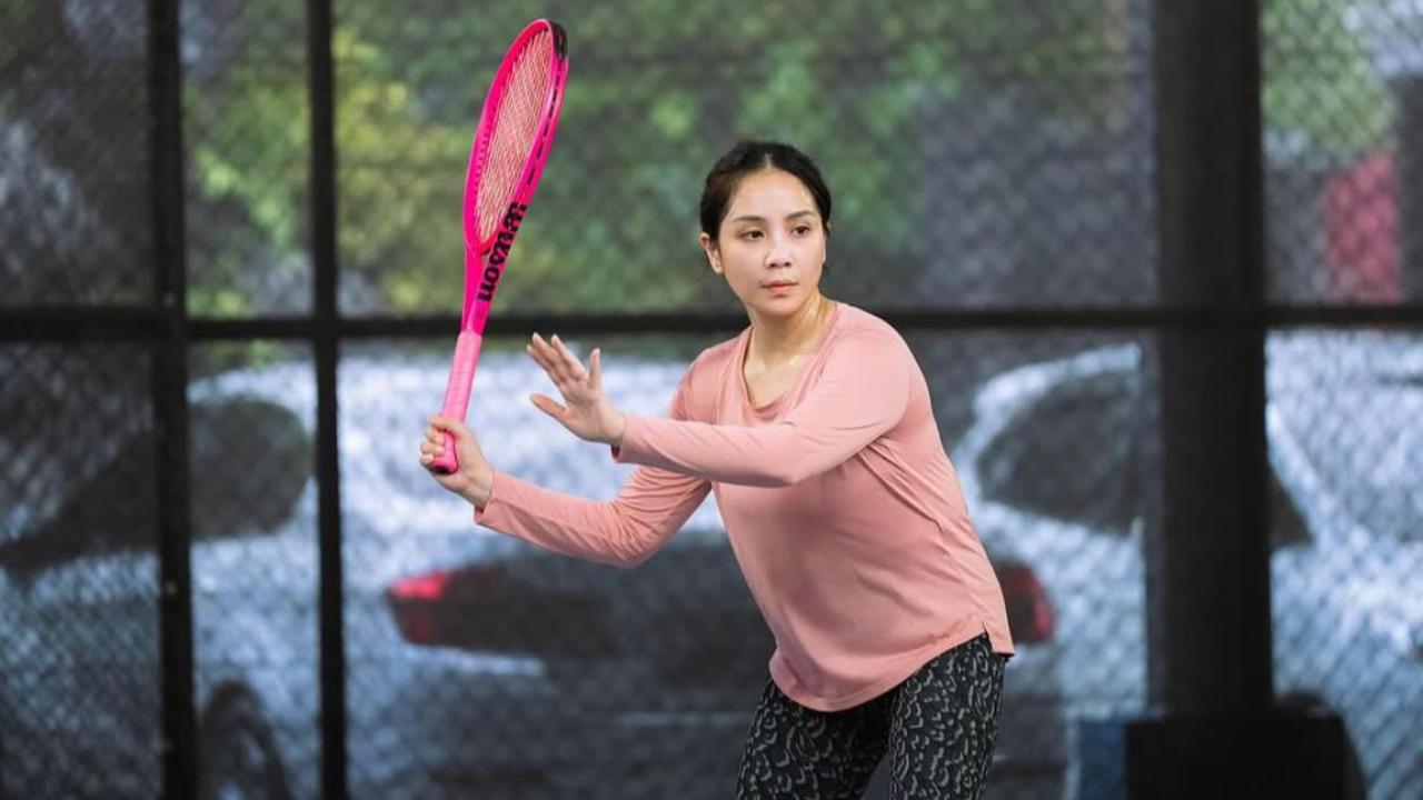 Nagita Slavina Serius Berlatih Jelang Lagi-Lagi Tenis 2025, Siap Hadapi Lawan dari Korea Selatan