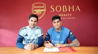 Piero Hincapie resmi menjadi pemain Arsenal setelah dipinjam dari Bayer Leverkusen dengan opsi pembelian permanen. (Arsenal.com)