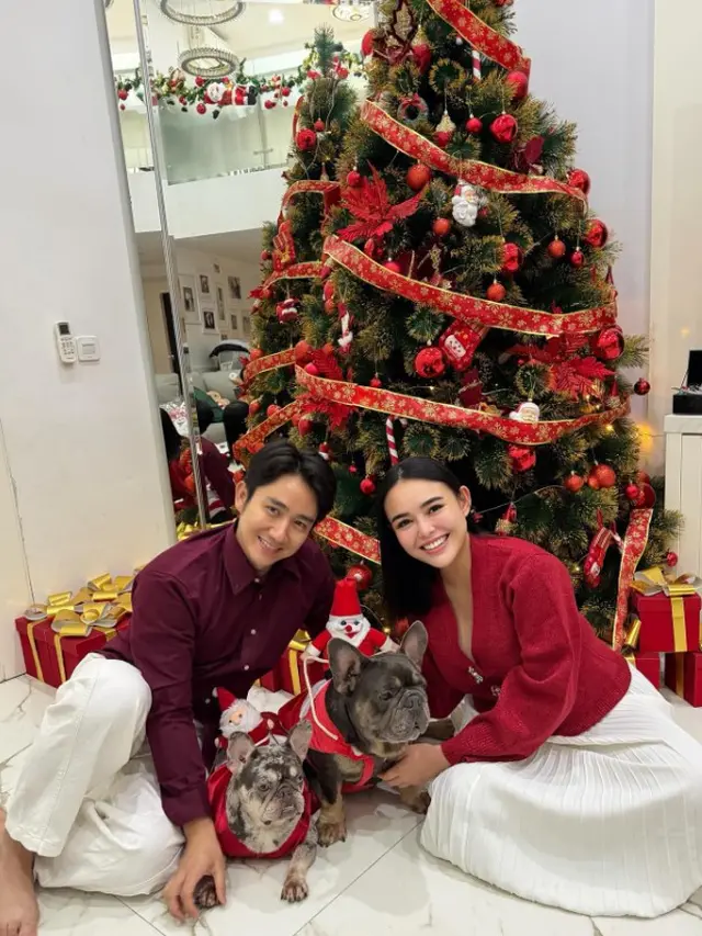 Dekorasi Natal Artis yang Mewah dan Penuh Kehangatan