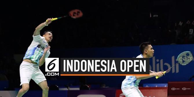 VIDEO: Fajar/Rian Tekuk Ganda China di Indonesia Open 2019
