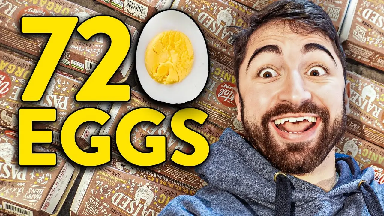 Experimen Nick Norwitz Makan 720 Telur (Credit: Youtube/Nick Norwitz @nicknorwitzPhD)