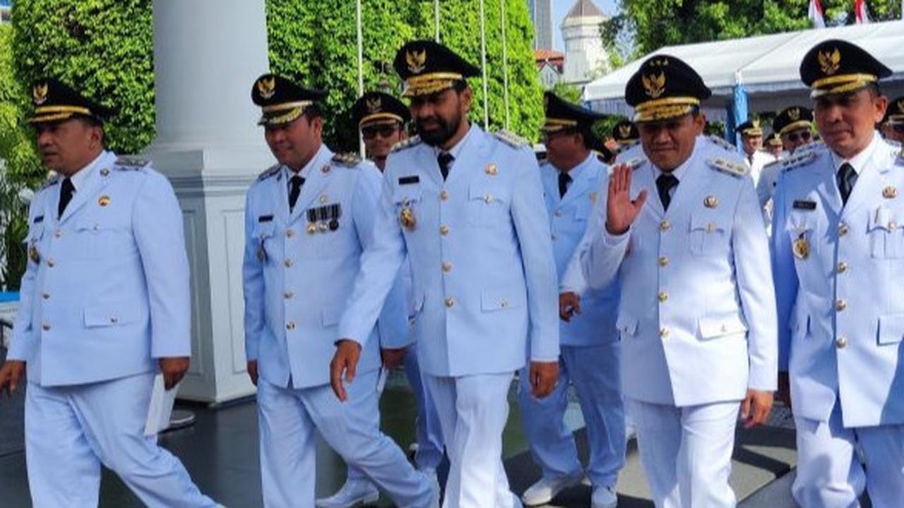 Gubernur dan Wagub Aceh Hadir di Pelantikan Kepala Daerah Serentak di Istana