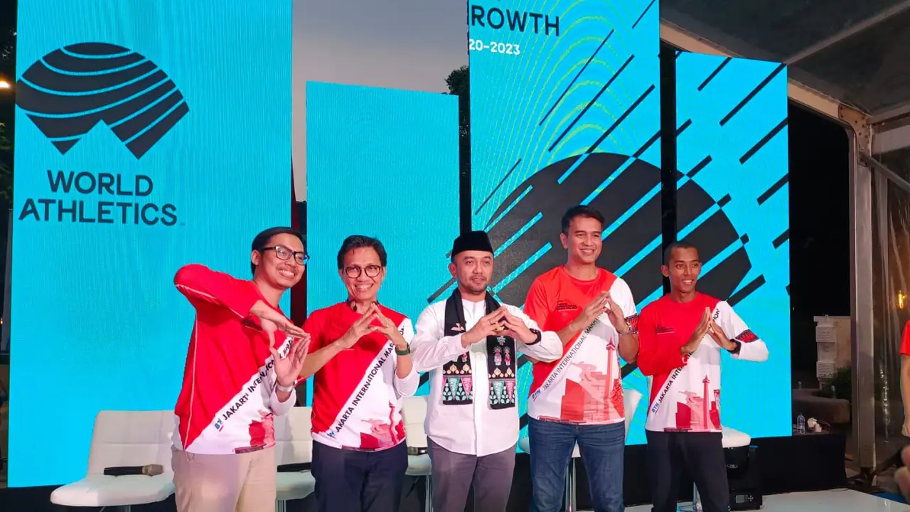 Memeriahkan HUT 496 DKI Jakarta akan ada lomba lari marathon yang mengambil lokasi start dari Balai Kota