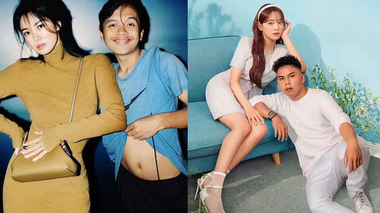 6 Editan Foto Pria Bareng Artis Cewek Korea Ini Imajinatif, Halu Banget