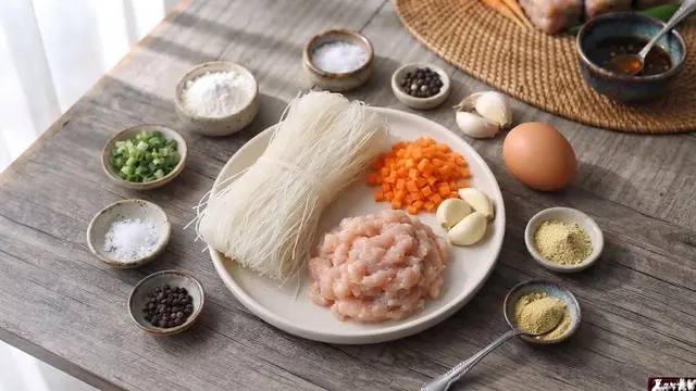 Bahan Misoa Goreng Ayam Wortel