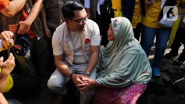 Kampanye Pilkada Jakarta 2024, Ridwan Kamil Sambangi Pemukiman Penduduk di Pancoran