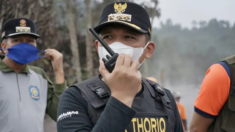 Bupati Lumajang Thoriqul Haq terus lakukan monitoring terkait awan panas guguran Gunung Semeru (Istimewa)