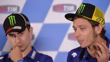 Jorge Lorenzo - Valentino Rossi (EPA/Maurizio Brambatti) 