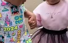 Potret Cantik Ameena Pakai Kacamata Hitam Kunjungi Rumah Rayyanza, Pas Ketemu Langsung Pegangan Tangan