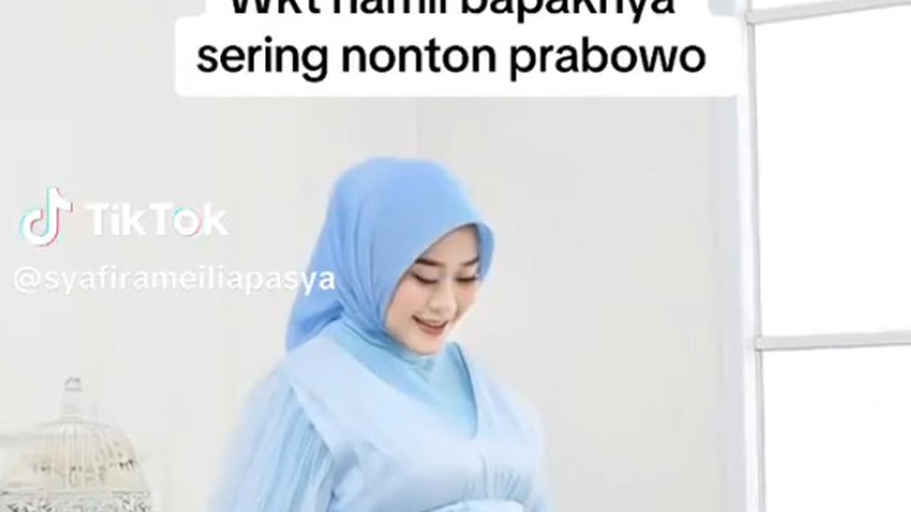 Suami Hobi Nonton Prabowo saat Istrinya Hamil, Usai Lahiran Anaknya Mirip Prabowo