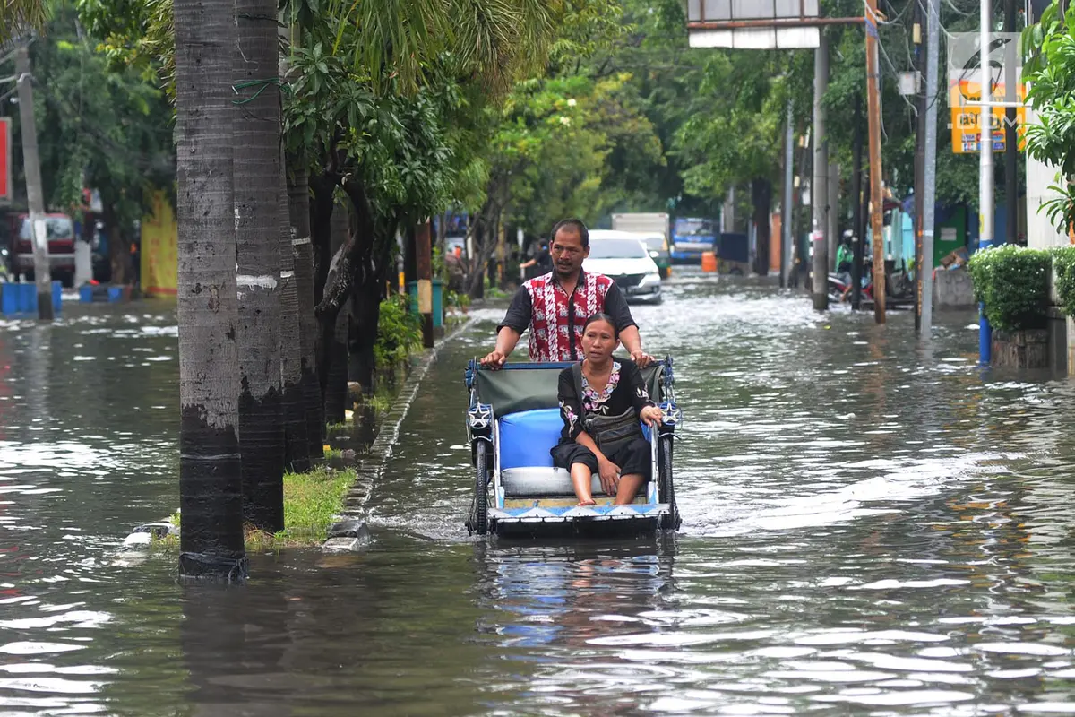 Banjir di Green Garden dan Jelambar Jakarta Barat