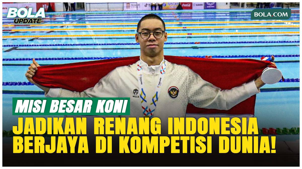 KONI Targetkan Renang Indonesia Jadi Andalan di Olimpiade dan Asian Games