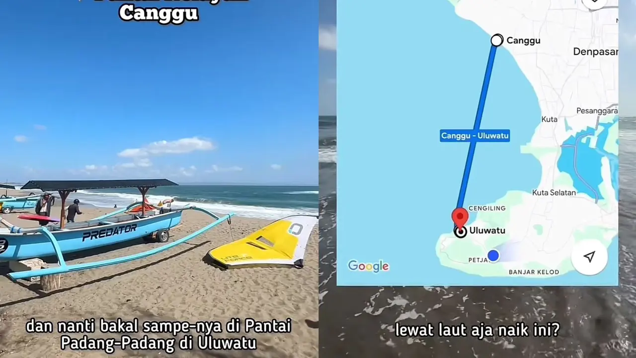Bali Sering Macet, Turis Kini Ada Alternatif Naik Boat dari Cangu ke Jimbaran atau Uluwatu