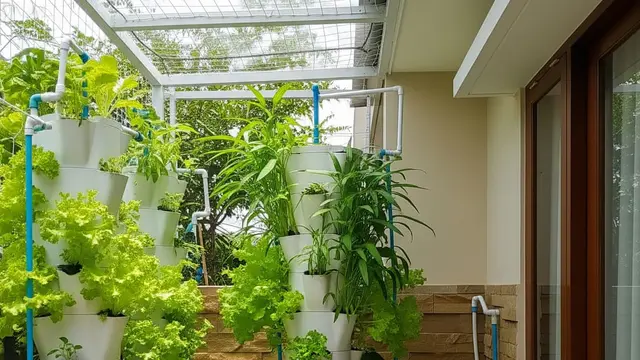 Ide Kebun Sayur Vertikal Hemat Tempat di Rumah