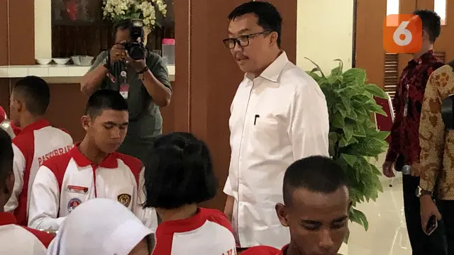 Menpora Imam Nahrawi Kunjungi Diklat Paskibraka 2019
