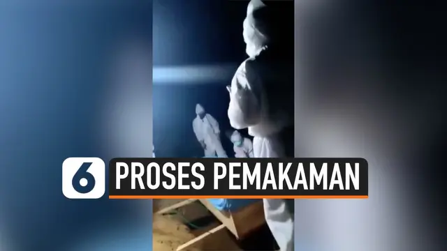 VIDEO: Jenazah Pasien Corona dalam Peti Mati Terjatuh, Pihak Keluarga Histeris