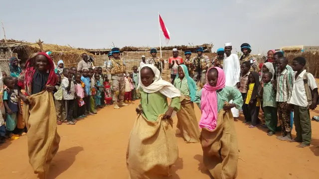 Kamp pengungsian di Darfur, Sudan